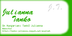 julianna tanko business card