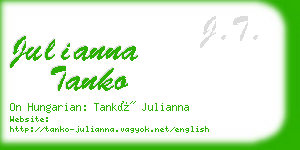 julianna tanko business card